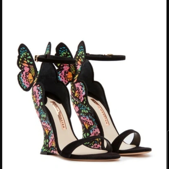 Sophia Webster Shoes - Sophia Webster Chiara Embellished Wedge (NEW)